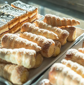 Lina's Plain Cream Horns