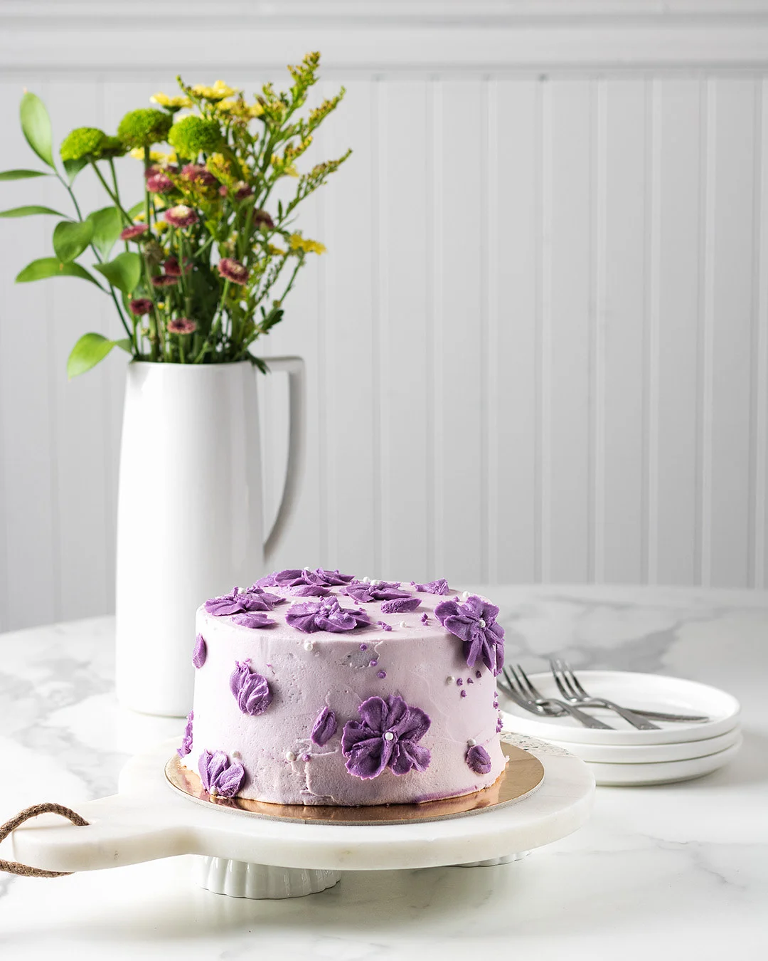 Dioscorea Alata (Ube) Cake