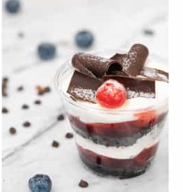 Lina's Black Forest Cake Cup