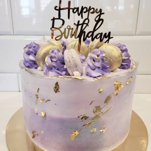 Purple and Gold Elegance