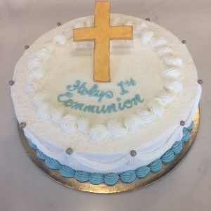 FIRST COMMUNION CAKE