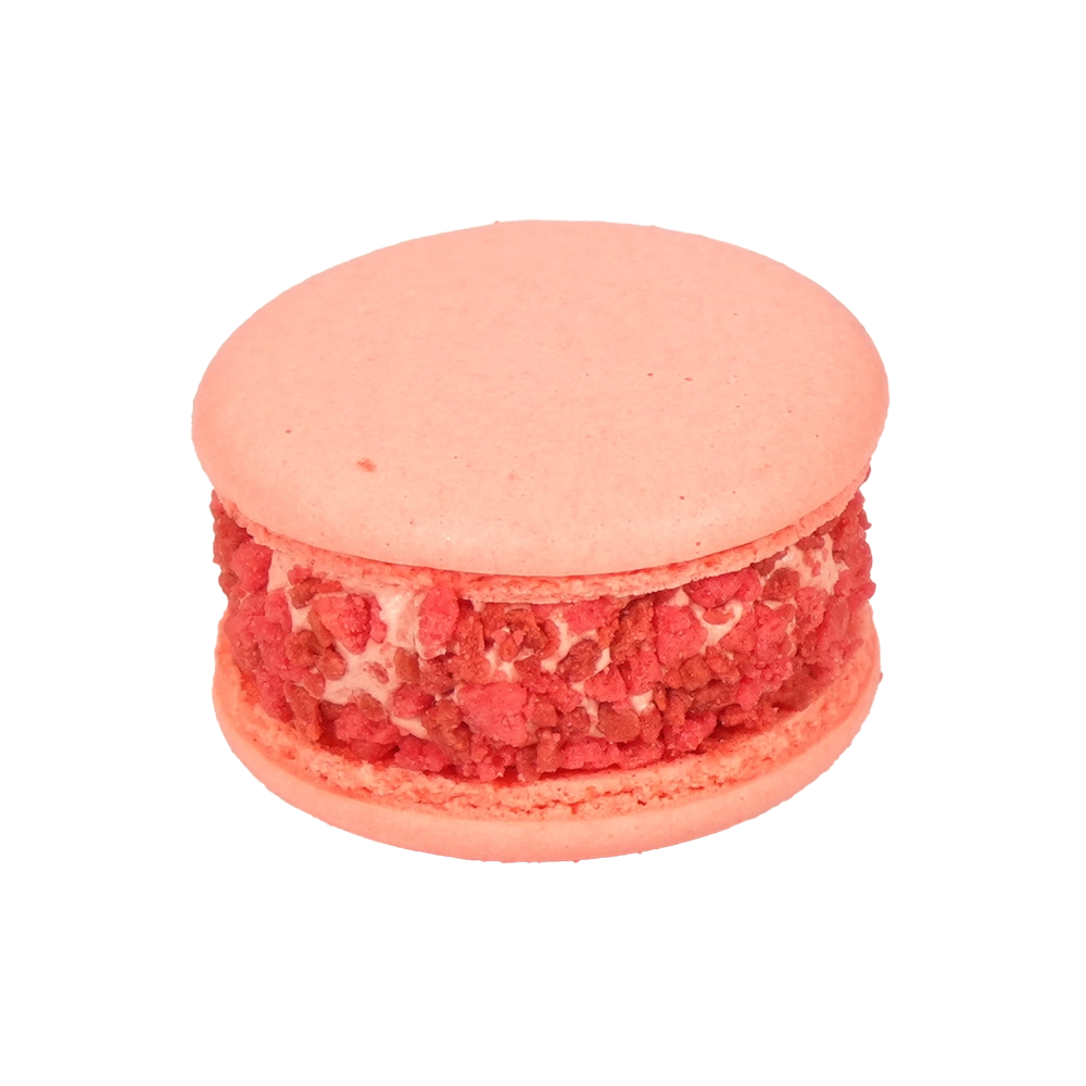Strawberry Cream Cheese Macaron