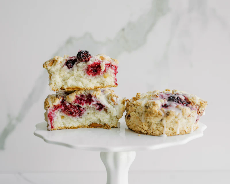 Scone - Blackberry Lime Almond