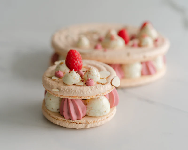 Macaron Gâteau - Raspberry Peach
