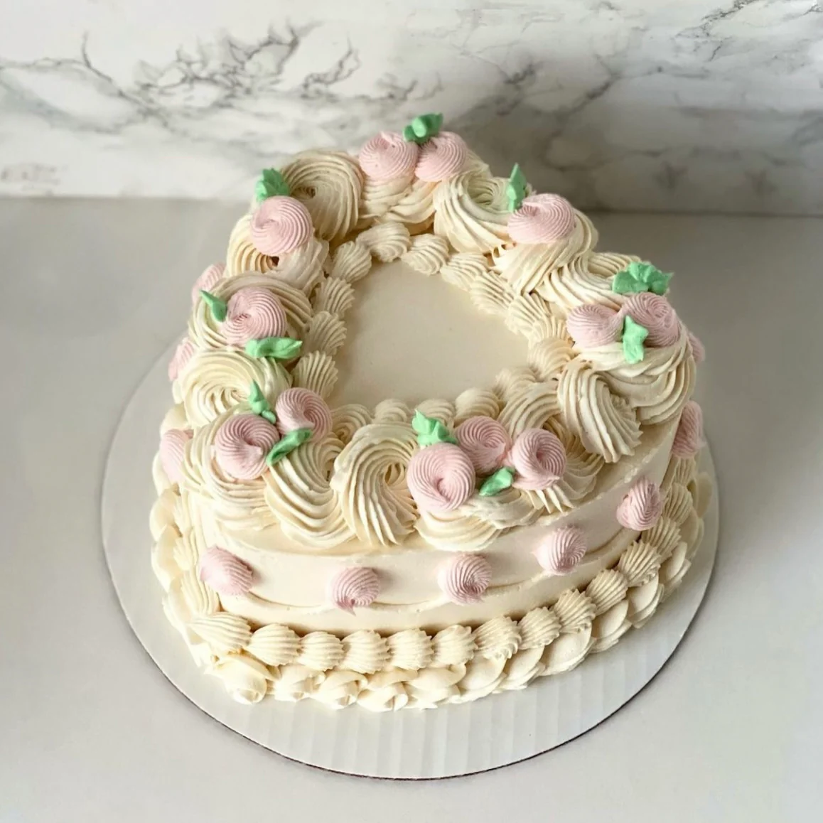 Swirly Retro Heart
