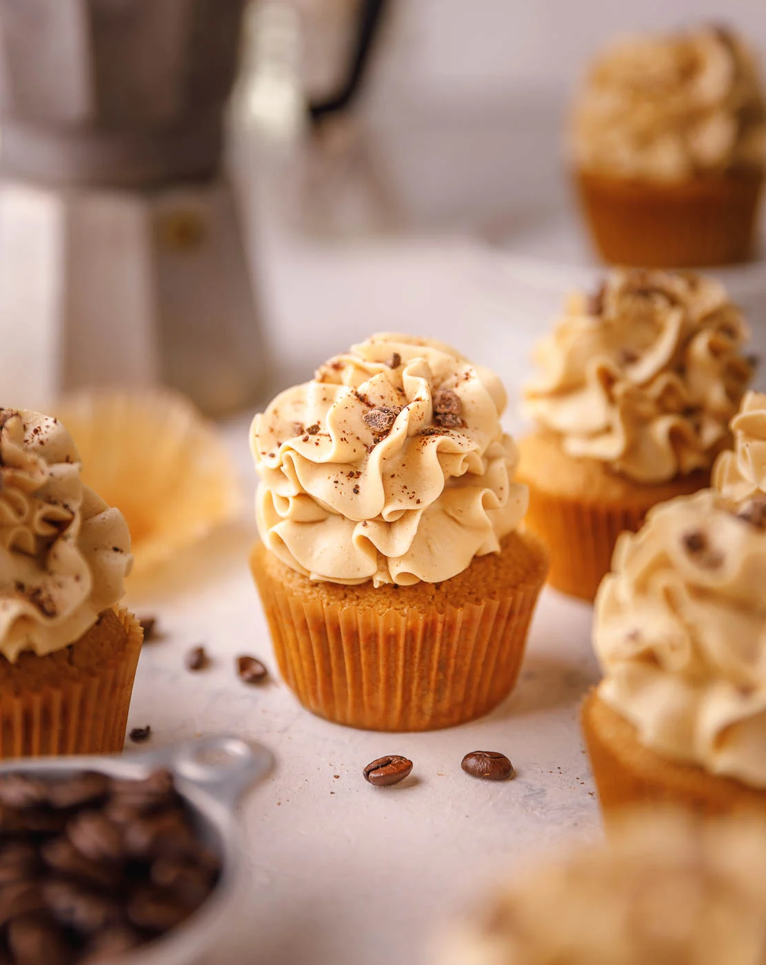 Vanilla Espresso Cupcake