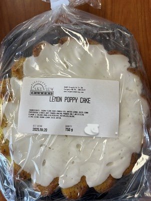 Lemon Poppy Cake