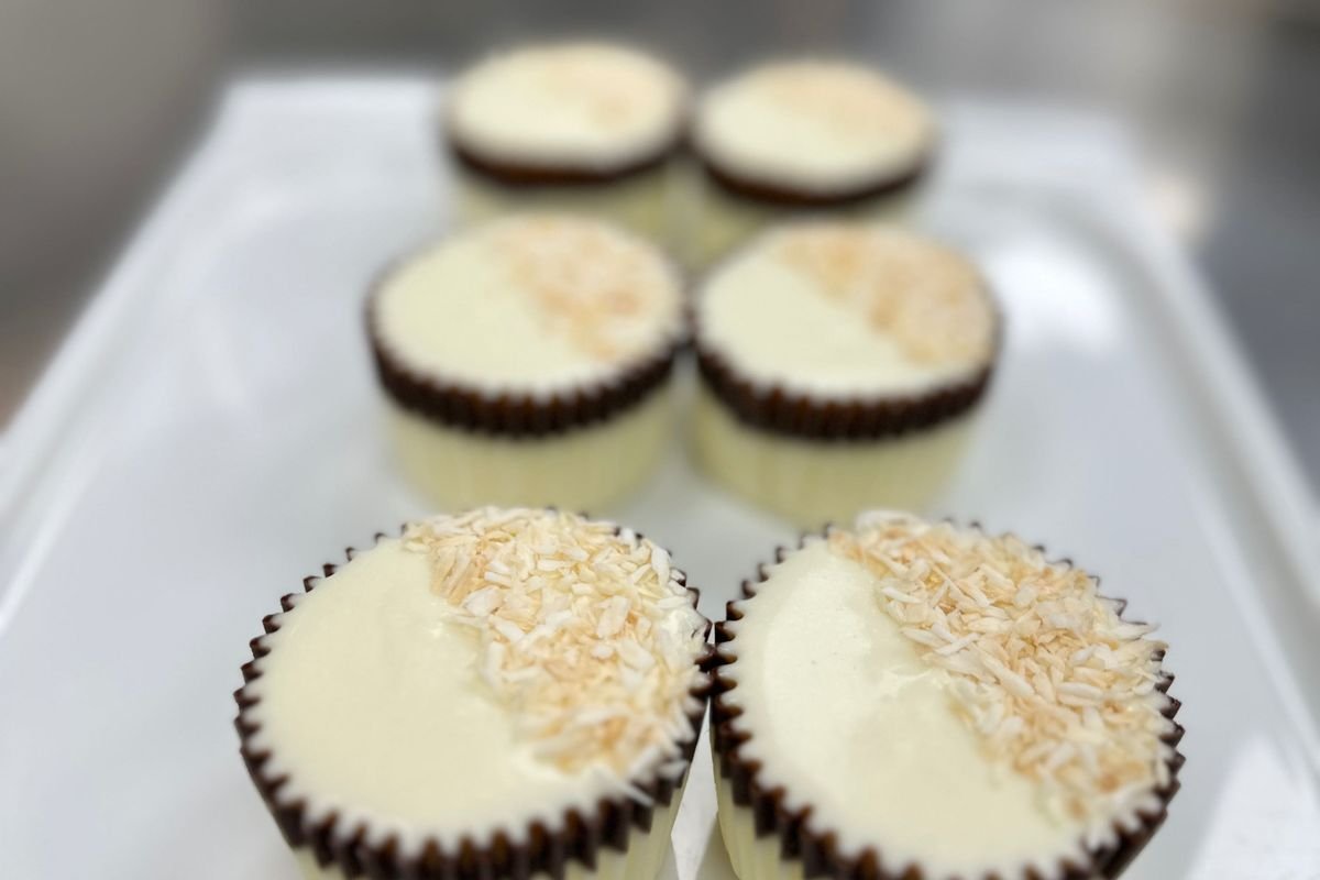 Chocolate Coconut Cheesecake