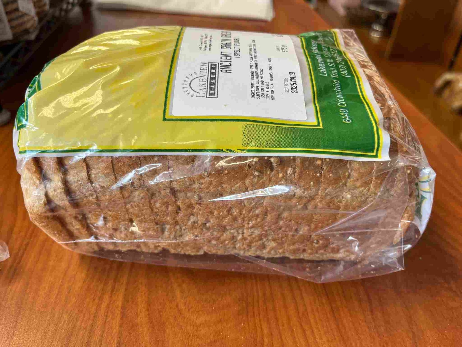 Ancient Grain Bread (Spelt Flour)