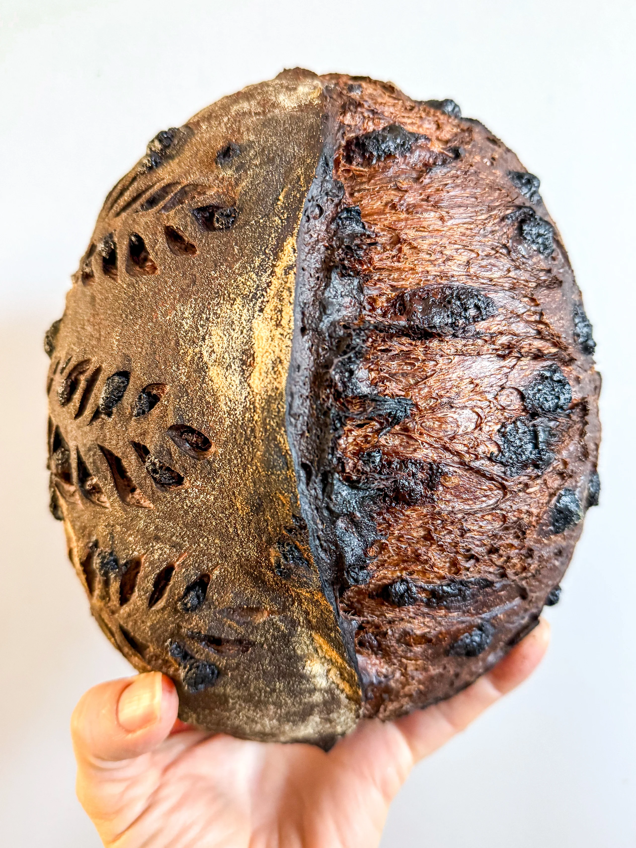 DOUBLE CHOCOLATE sourdough bread