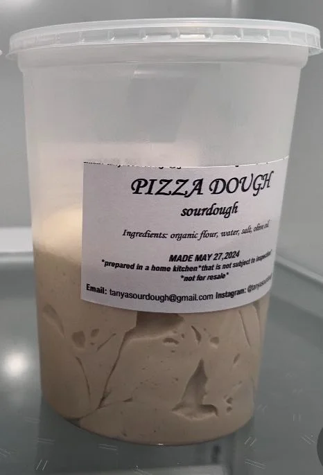 PIZZA DOUGH sourdough (500g = 1 big pizza)