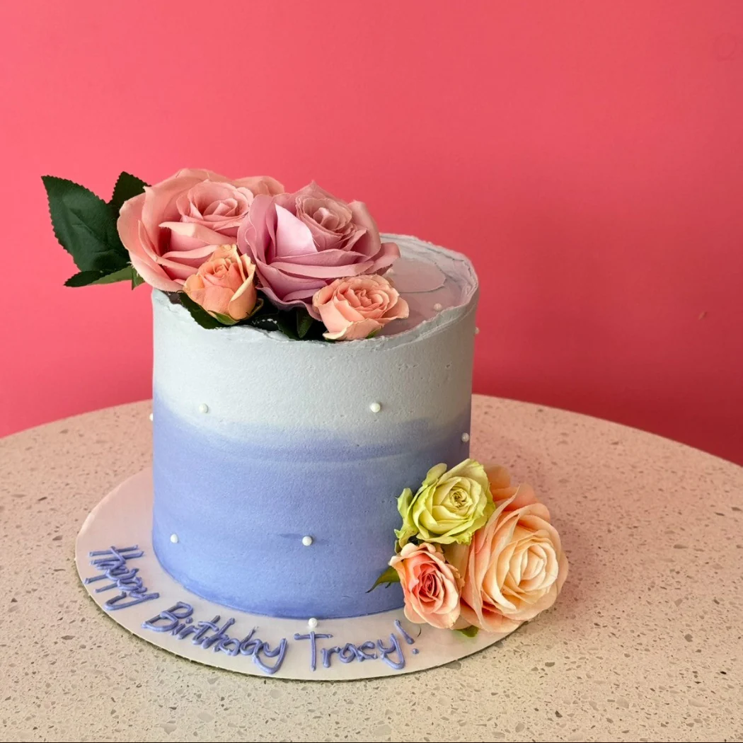 Ombre + Florals