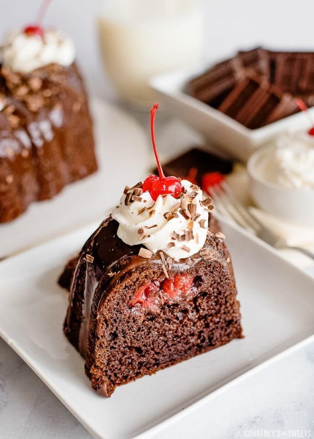 black forest cake (in a box)
