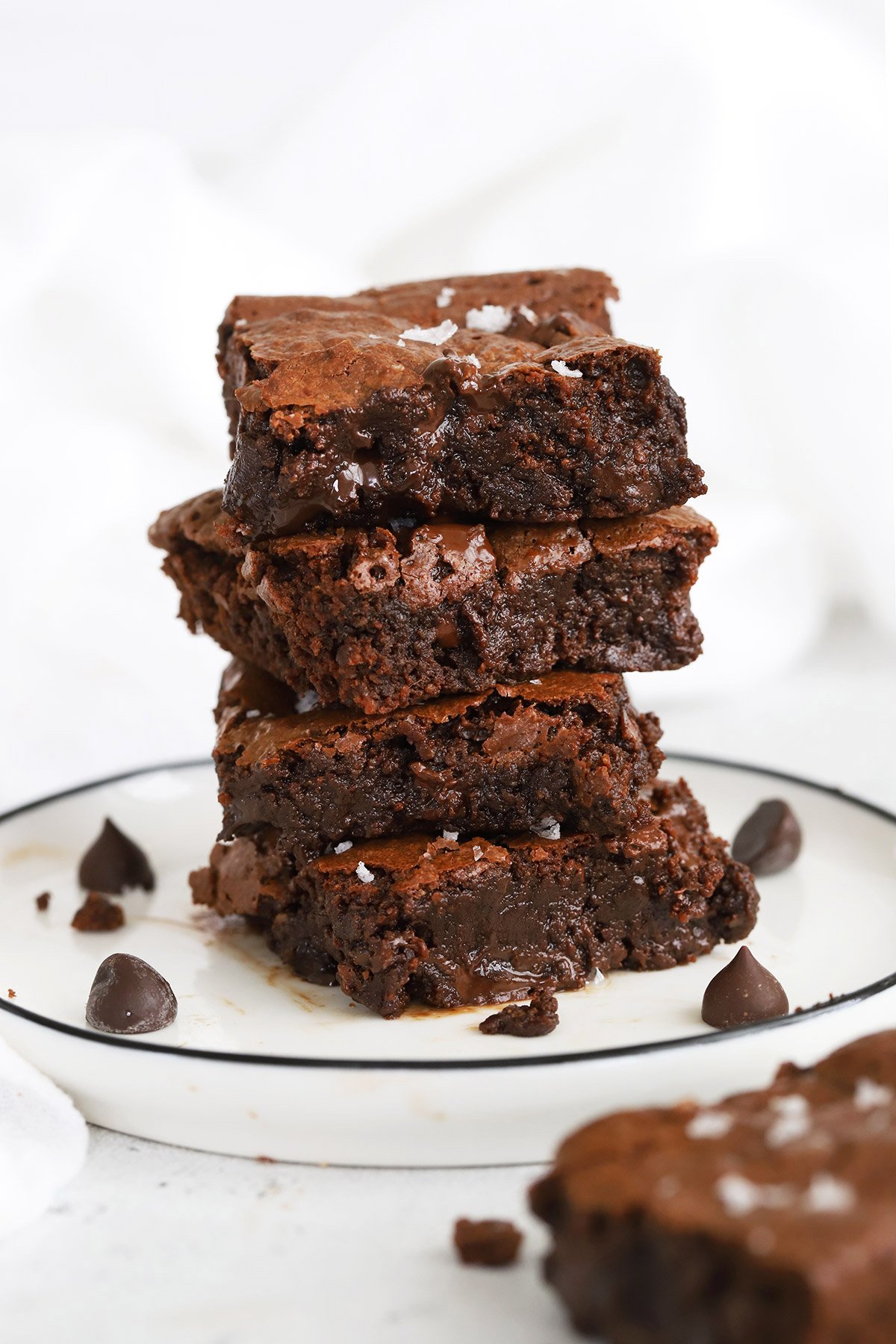 GLUTEN FREE ALMOND CHOCOLATE BROWNIE ( gf )