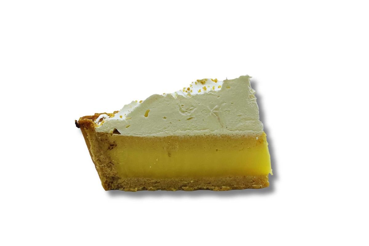 Key Lime Pie Slice