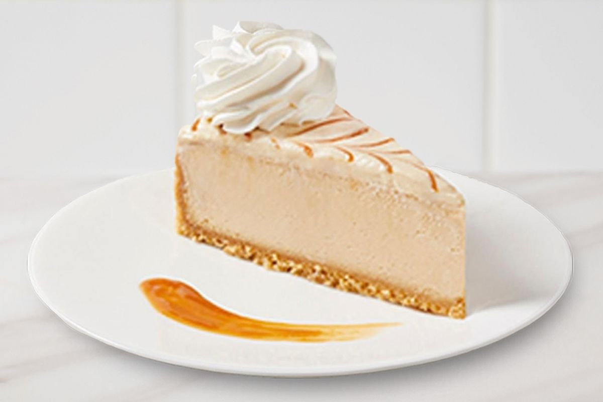 Reese's® Peanut Butter Cups combined with a rich chocolate cheesecake topped with chopped Reese's® Peanut Butter Cups.