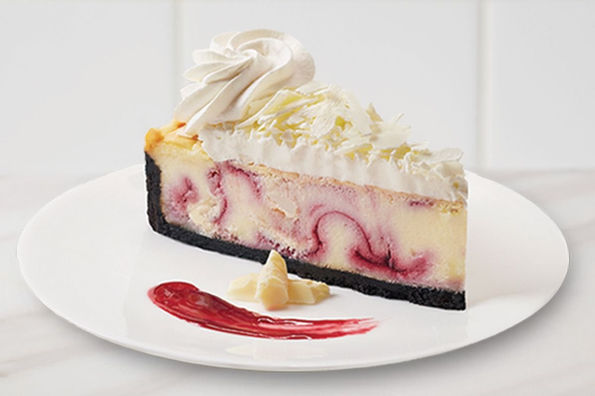 White Chocolate Raspberry Cheesecake Slice
