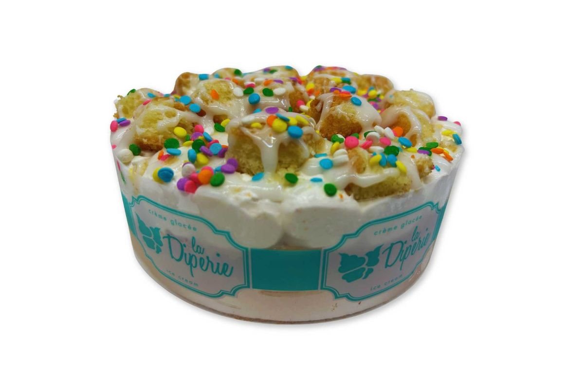 6'' Birthday Vanilla Cake Vanilla