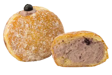 Blueberry Cream Cheese Donuts