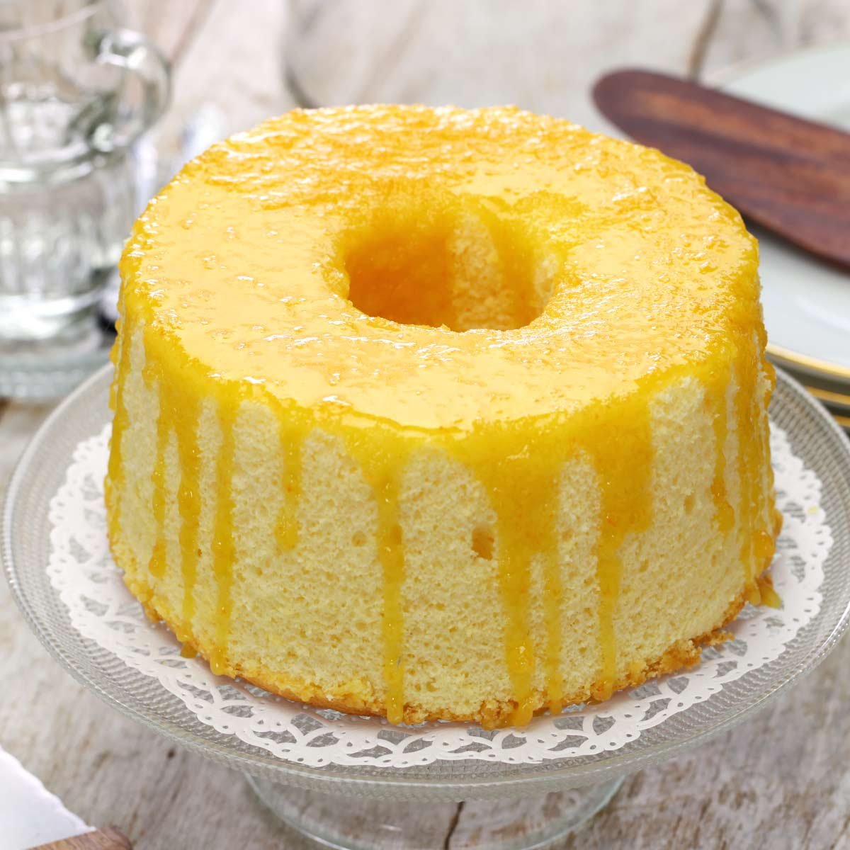 Orange Lemon Chiffon Cake