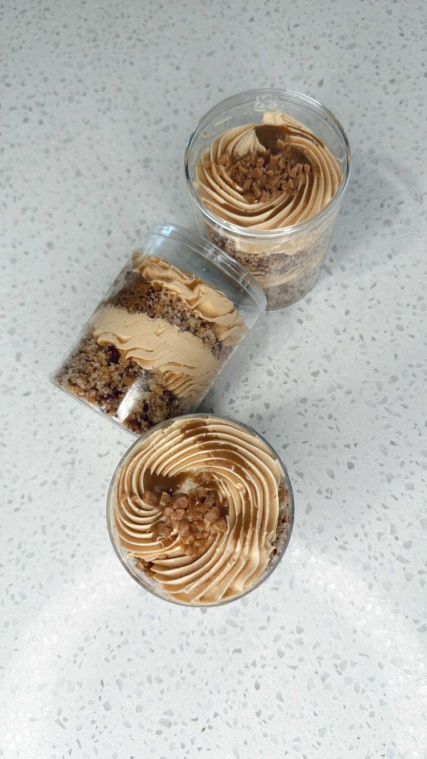 Marble with Dulce Cake Jar