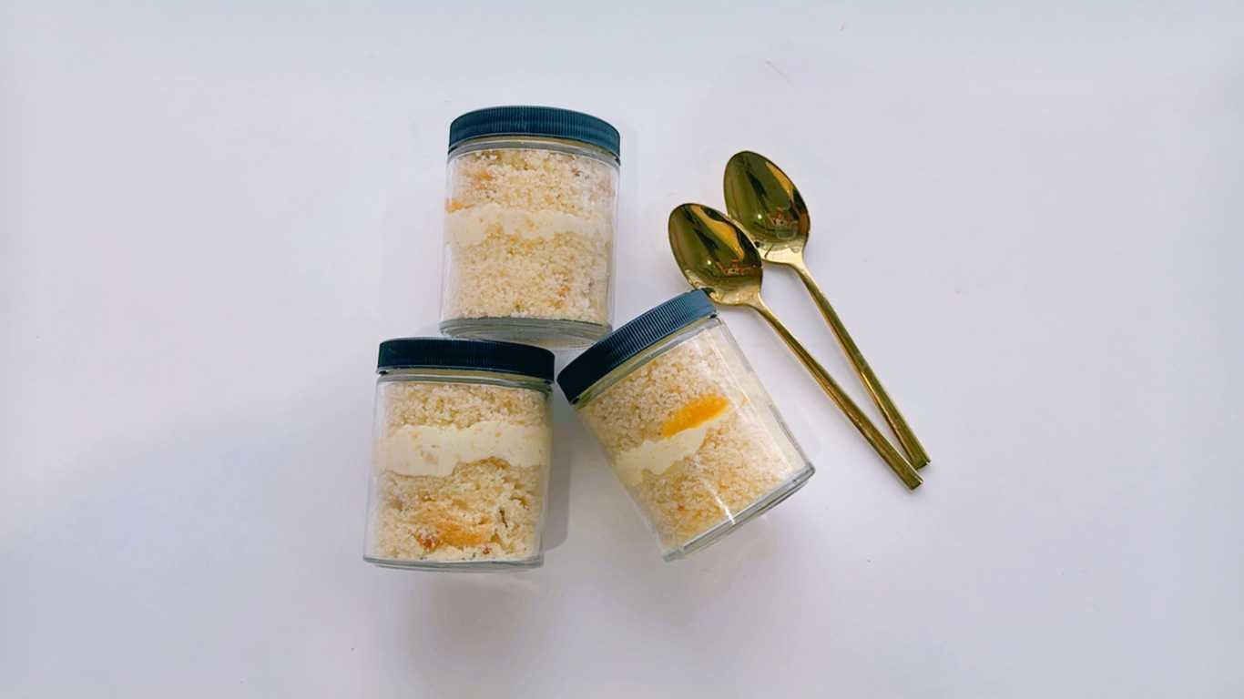 Mango Cake Jar