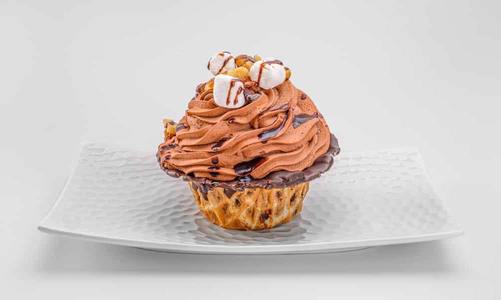 Rocky Road Cupcake