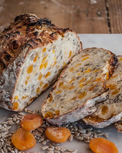 Apricot Sunflower Seed Sourdough (Fridays only)
