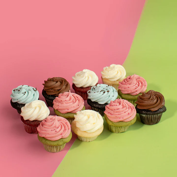 Strawberry Matcha Mini Cupcake Dozen | July 17-31