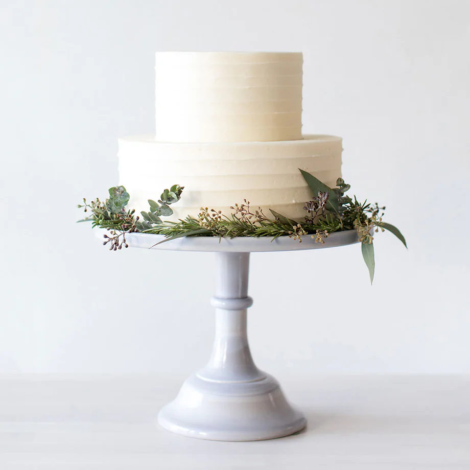 2-Tier Ribbed Cake