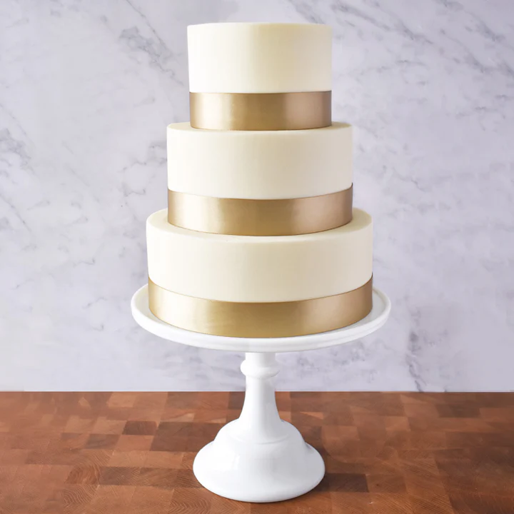 3-Tier Classic Ribbon Cake