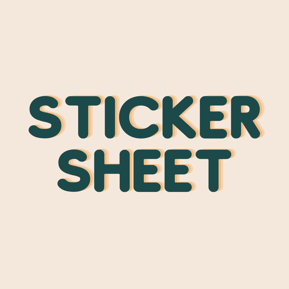 Sticker Sheets