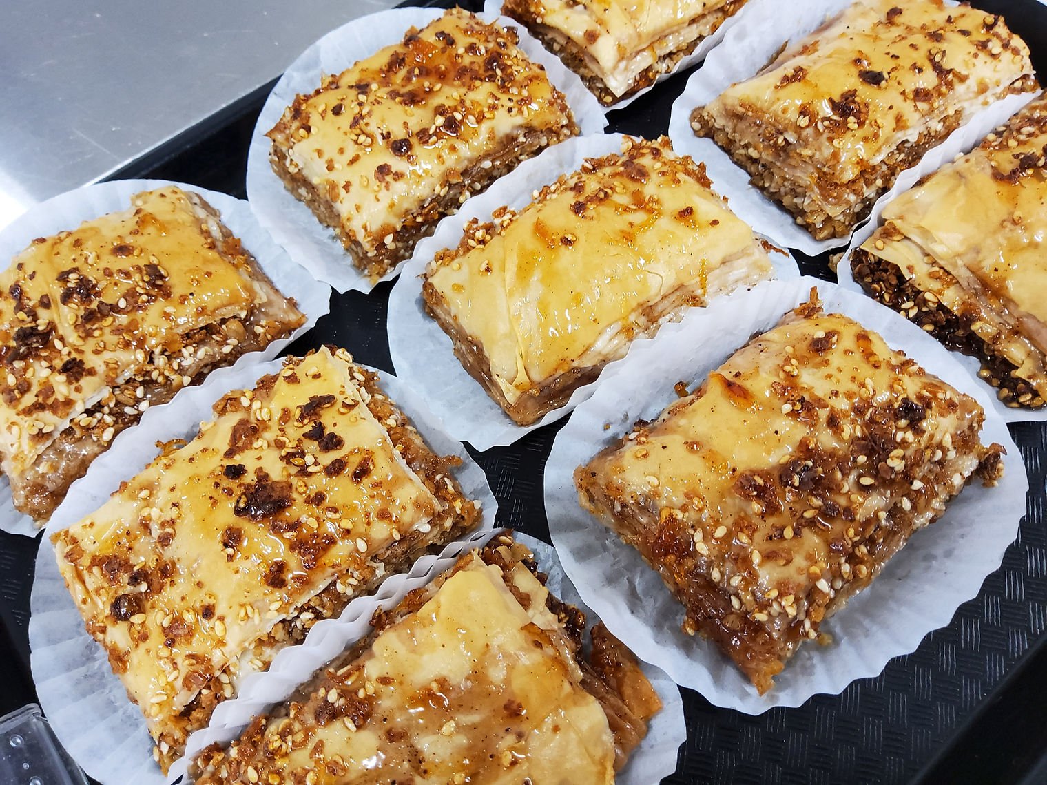 Nut-free Baklava (Vegan)