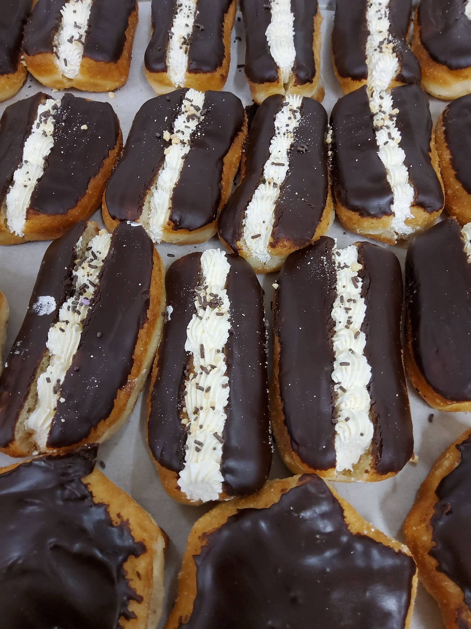 Donut Eclairs