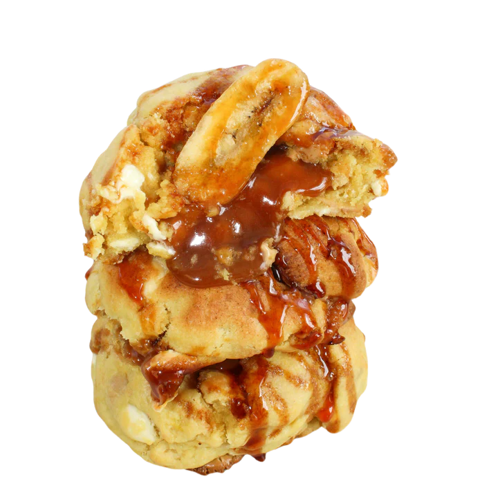 Banana Caramel Chunky Cookie