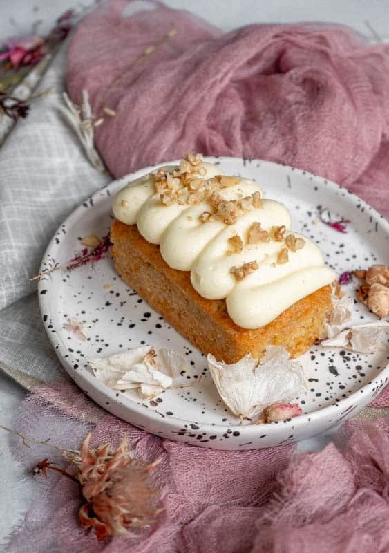 Individual Carrot Cake Loaf