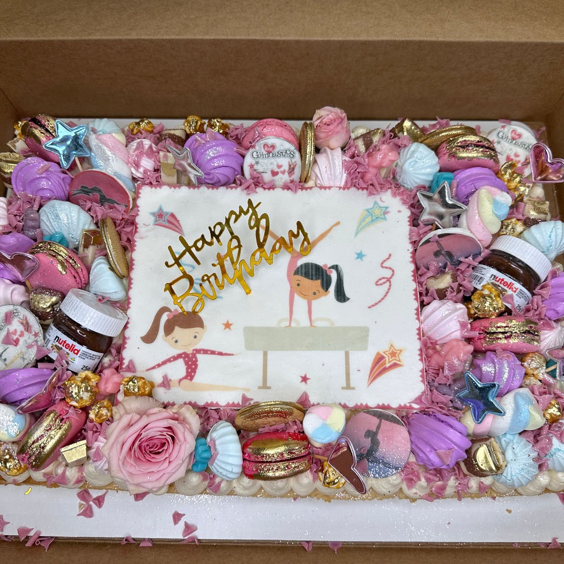 Large Rectangular Tart (Choose your theme)