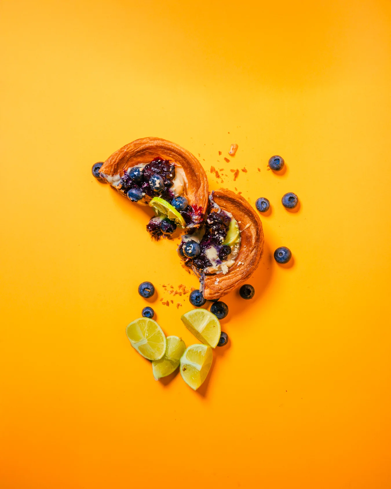 Summer Series Croissant: Blueberry Key-lime Croissant