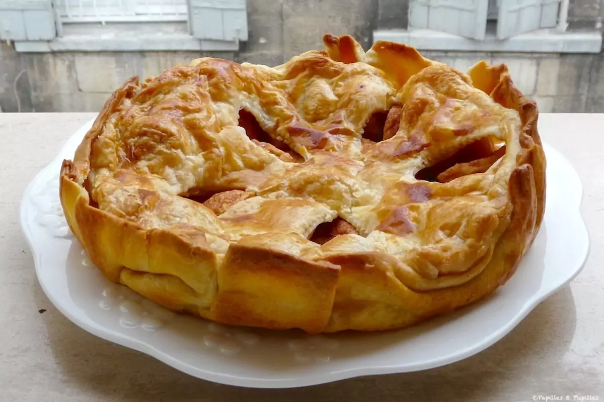 Tarte aux pommes / Apple feuilleté
