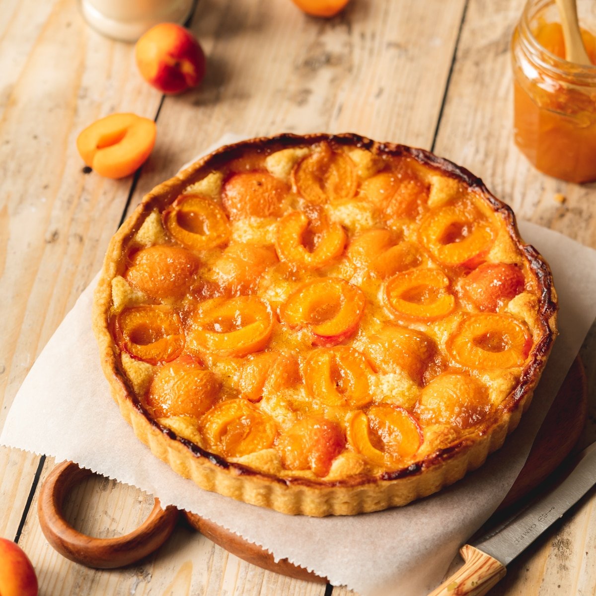 Tarte aux abricots / Apricot Tarte