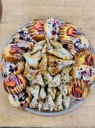 Assorted pastry platter