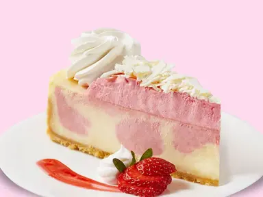 Wild Strawberries and Cream Cheesecake