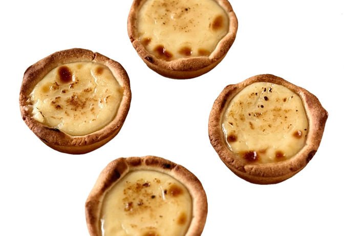 Egg custard tart