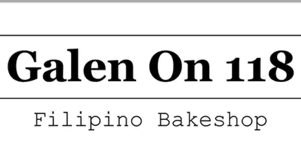 Galen on 118 Filipino Bakeshop