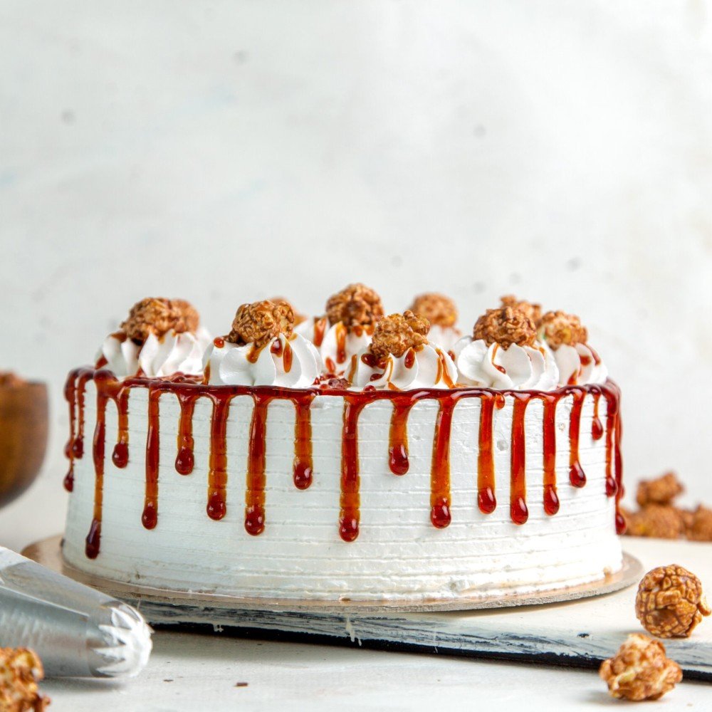 Mascarpone Caramel Date Cake