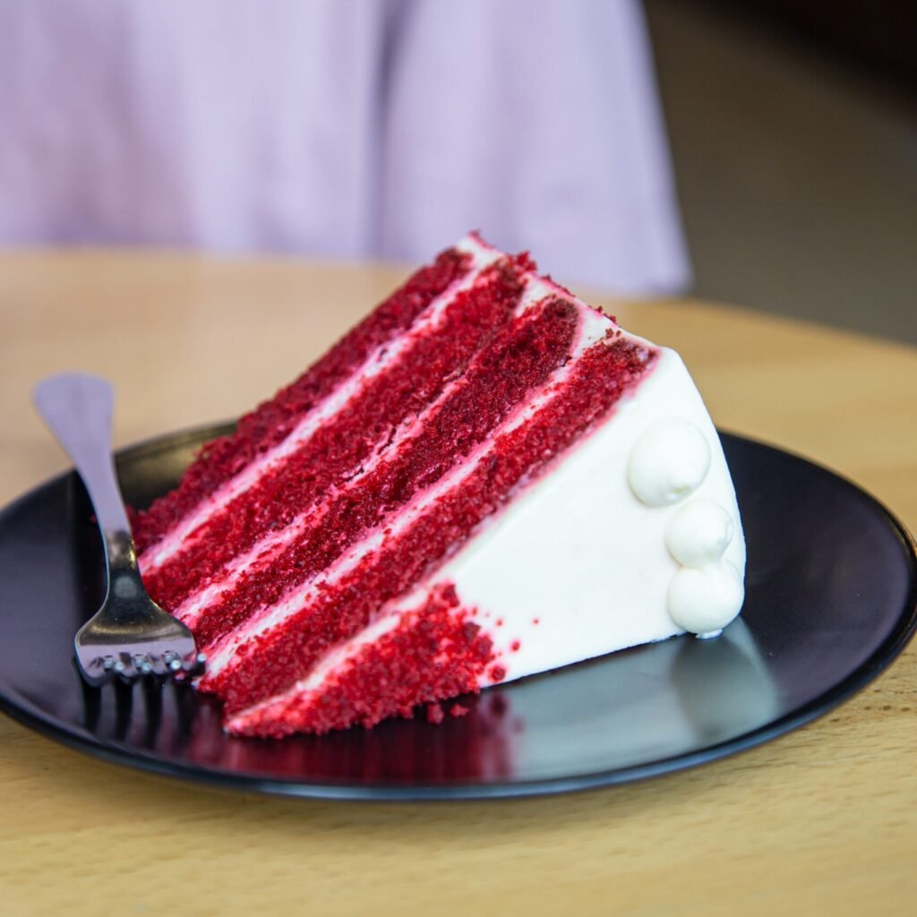 Red Velvet Cake with Cheese Frosting