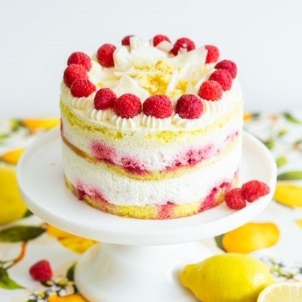 lemon Raspberry Shortcake