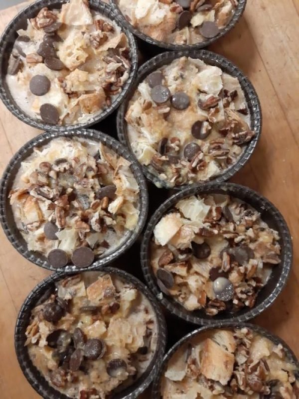 Frozen Bread Pudding