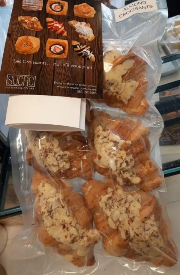 Frozen Almond Croissants