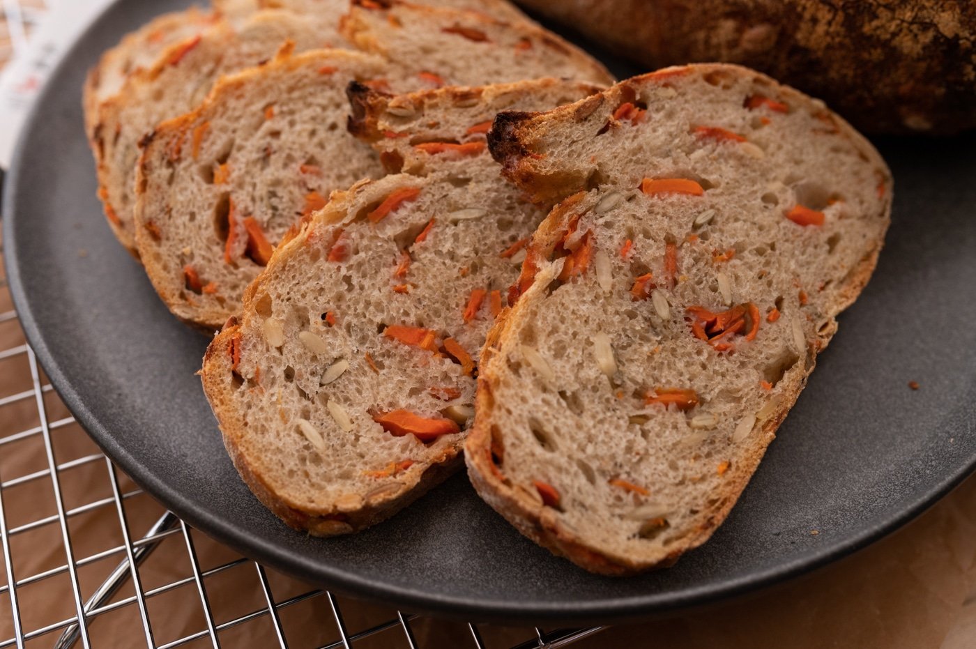  Carrot Pumpkin Seed Bread (Available Fridays & Saturdays) Available until October 31!